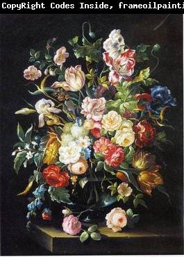 unknow artist Floral, beautiful classical still life of flowers 010